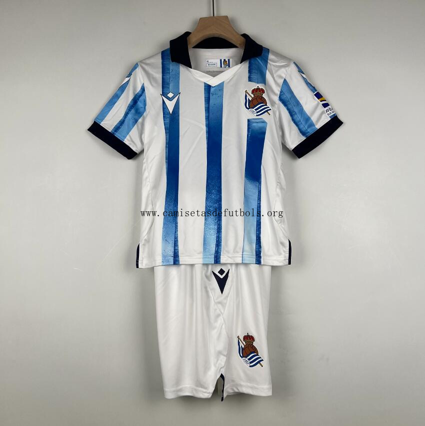 Camiseta Real Sociedad Primera Equipación 23/24 Niño ¡¡Vaya oferta, pide ahora!