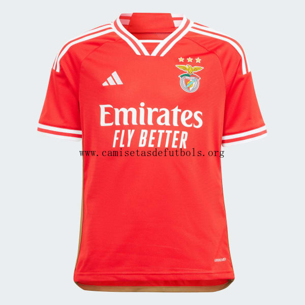 Camiseta Sport Lisboa E Benfica Fc Primera Equipación 23/24 Niño Económico descuentazo, atrapa en todo el mercado