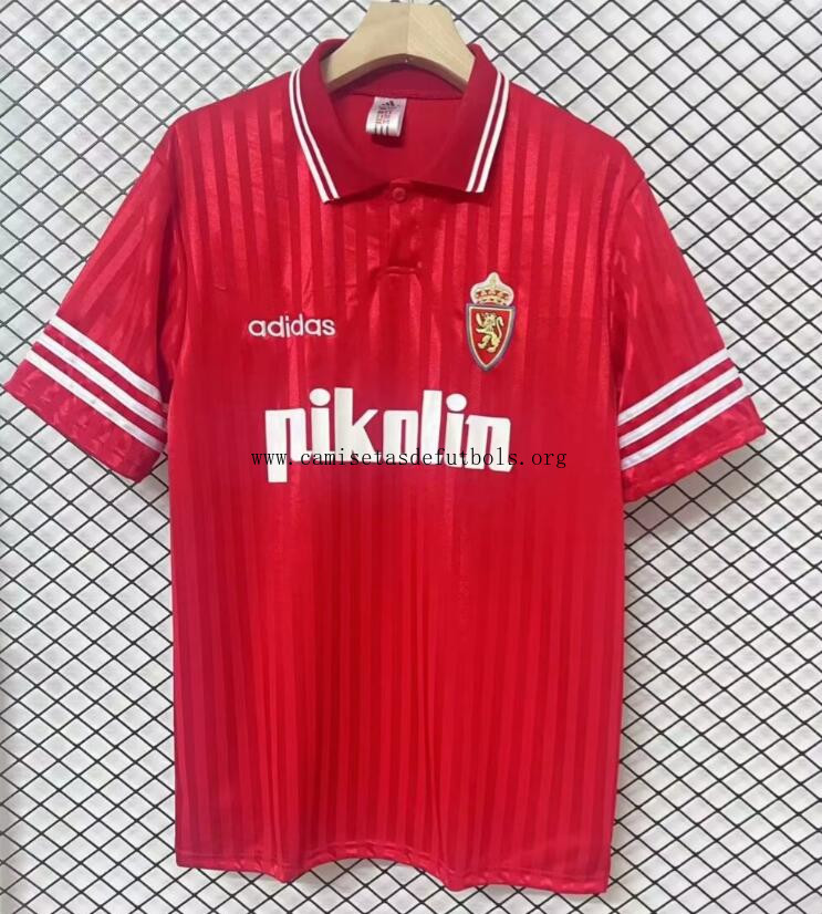 Camiseta Retro Real Zaragoza Segunda Equipación 95/96 Irrisorio oportunidad, corre a por él de outlet
