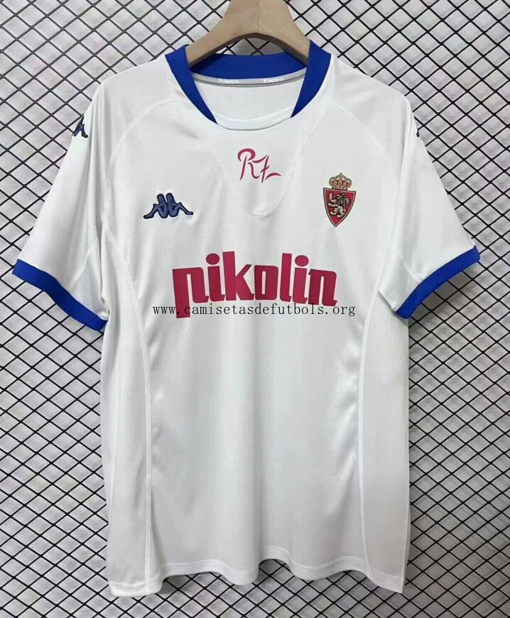 Camiseta Retro Real Zaragoza 1ª Equipación 01/02 Ridículo liquidación, pide ahora sin intermediarios