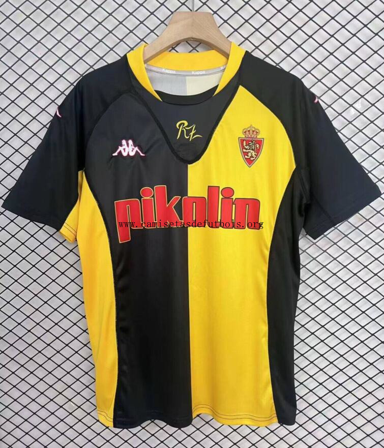 Camiseta Retro Real Zaragoza 2ª Equipación 01/02 Saldo razonable sin competencia