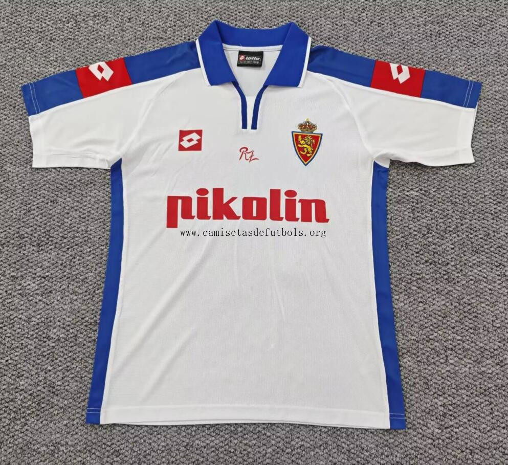 Camiseta Retro Real Zaragoza 1ª Equipación 2004 Reserva este chollazo fantástico