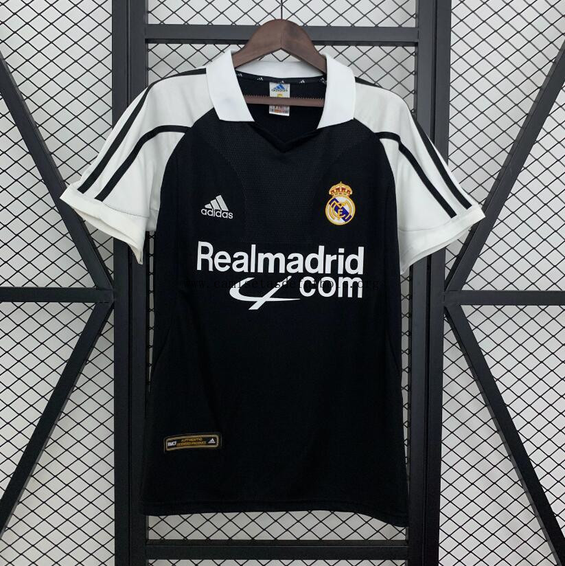 Camiseta Retro Real Madrid 2ª Equipación 01/02 Brutal preciaco, date prisa de risa