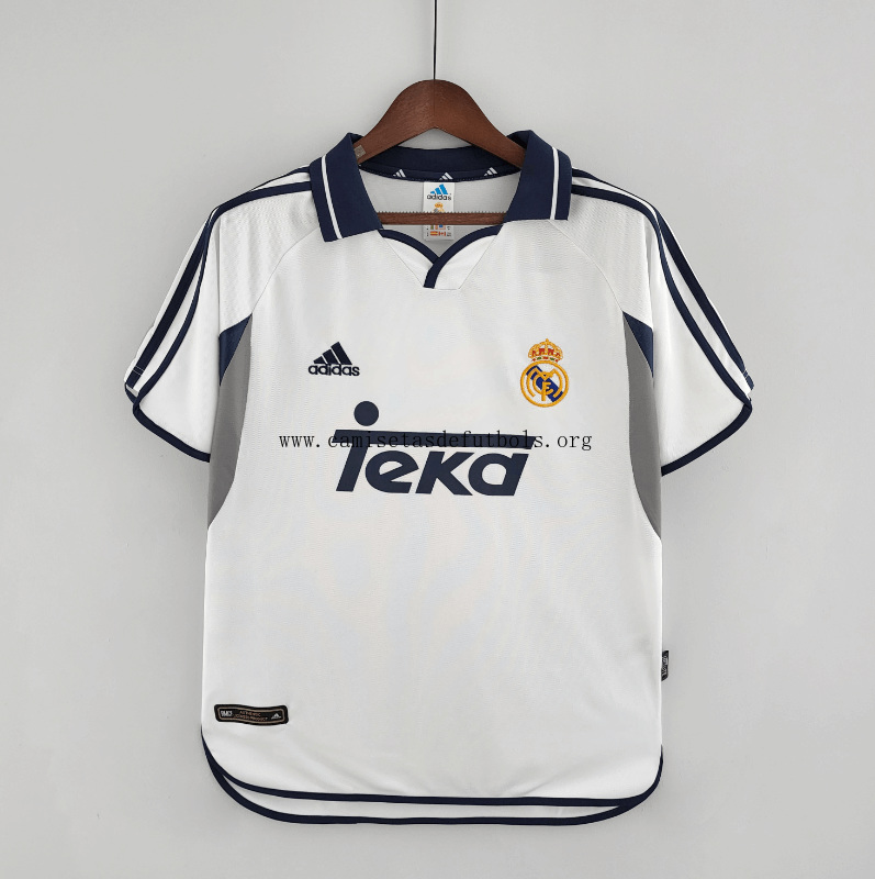 Camiseta Retro Real Madrid Primera Equipación 00/01 ¡¡Ni te imaginas sensacional ganga de colección!