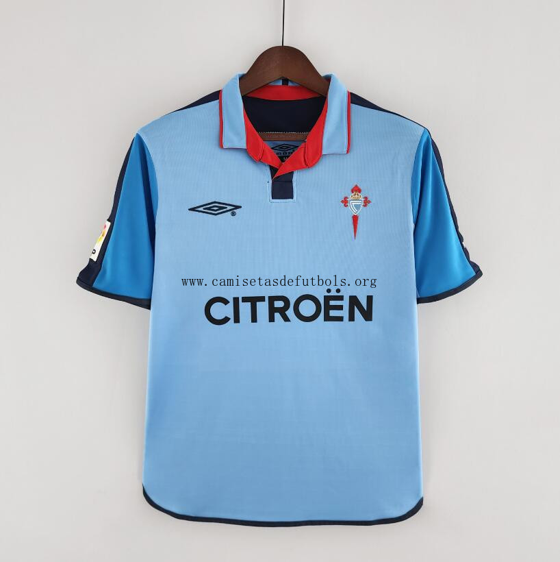 Camiseta Retro Celta De Vigo Primera Equipación 02/04 Transparente ofertón, aprovéchalo de fábrica