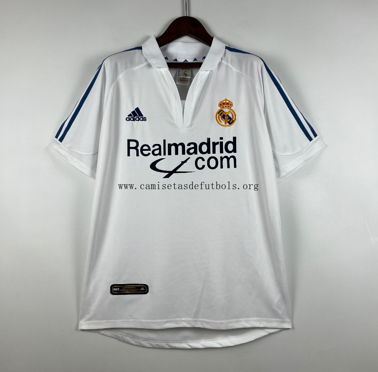 Camiseta Retro Real Madrid Primera Equipación 01/02 ¡¡Qué rebaja, aprovéchalo!
