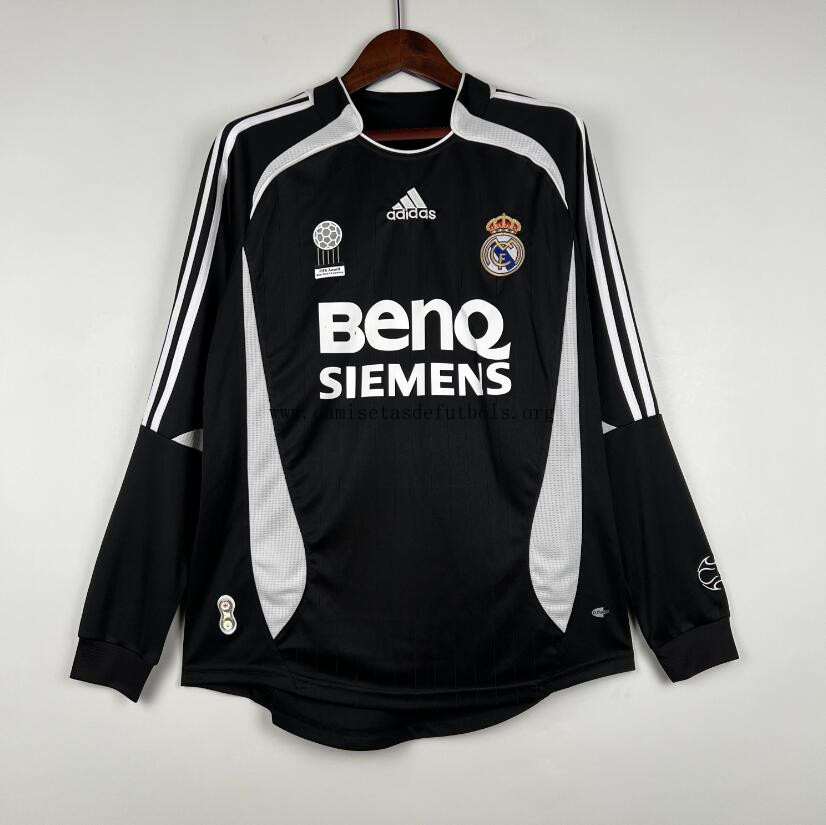 Camiseta Retro Real Madrid 2ª Equipación 06/07 ML Extraordinario preciaco, corre a por él en toda la red