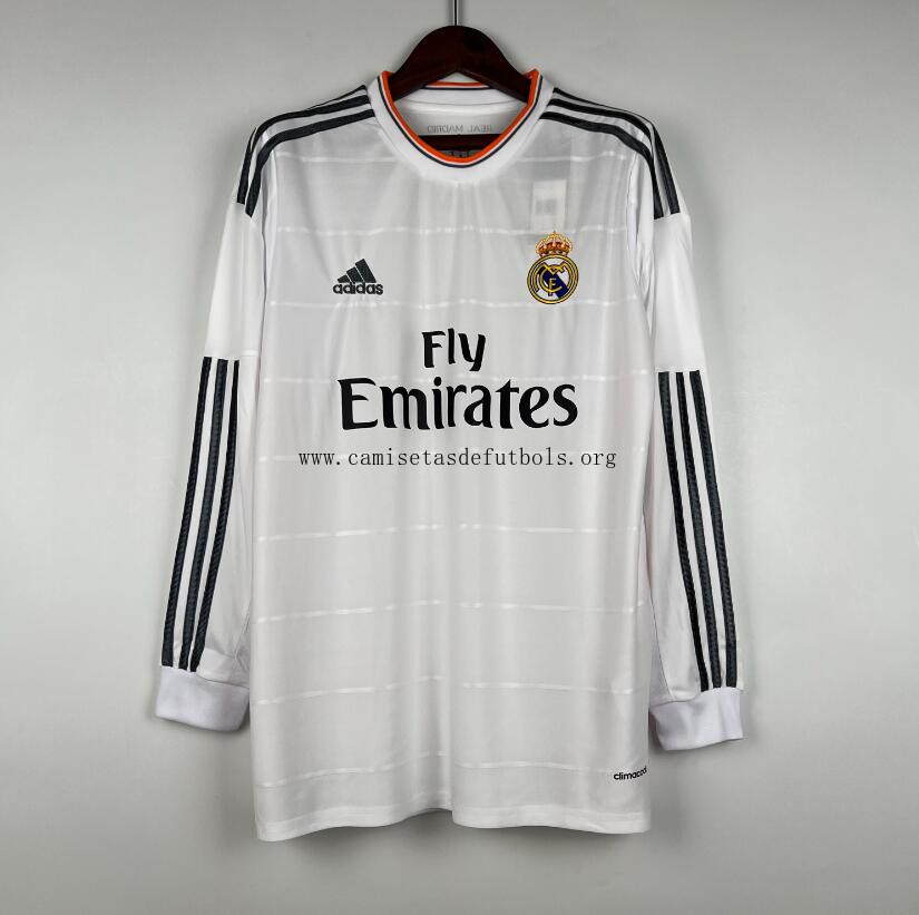 Camiseta Retro Real Madrid Primera Equipación 13/14 ML Pide ahora este oportunidad sensacional