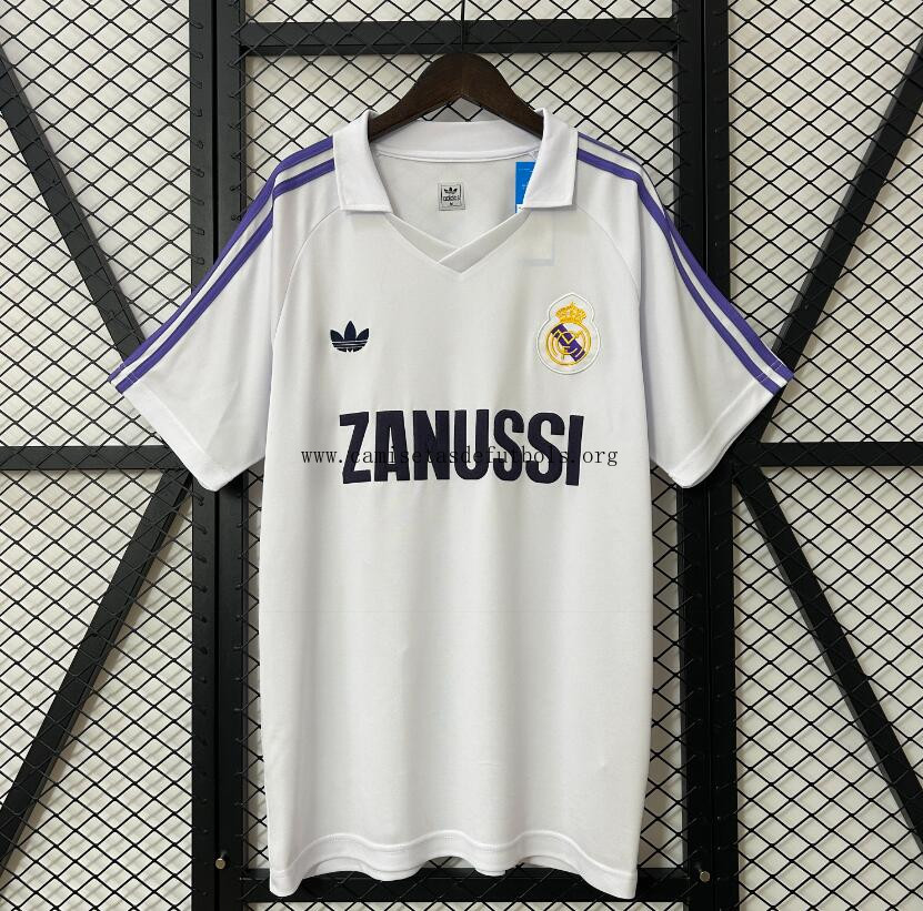 Camiseta Retro Real Madrid 1ª Equipación 84/85 ¡¡Vaya precio, no lo pienses!
