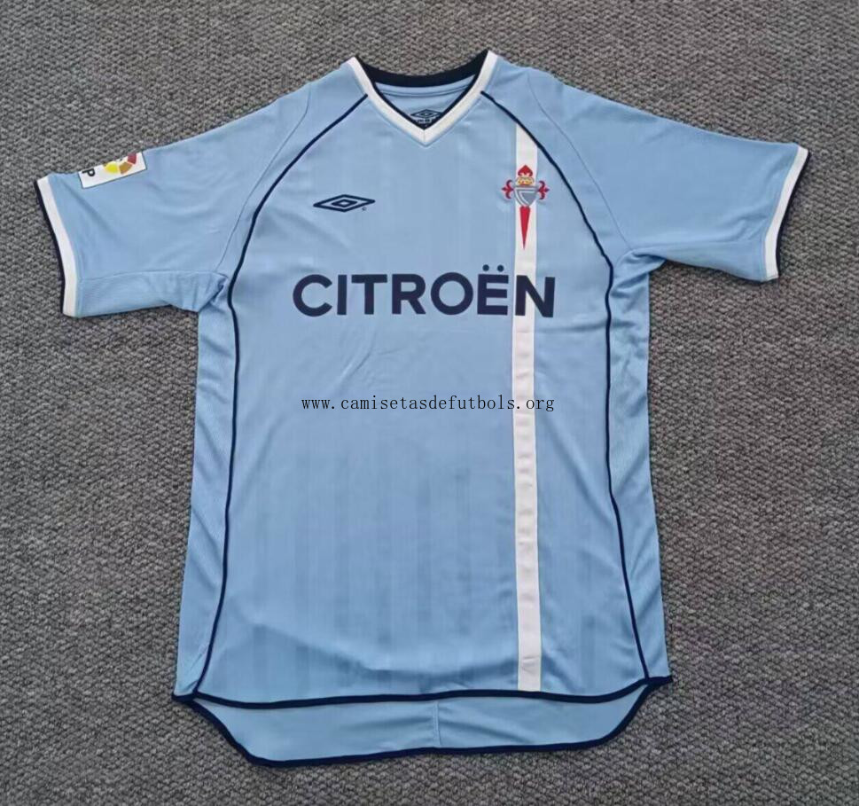 Camiseta Retro Celta De Vigo Primera Equipación 01/02 Oportunidad divino