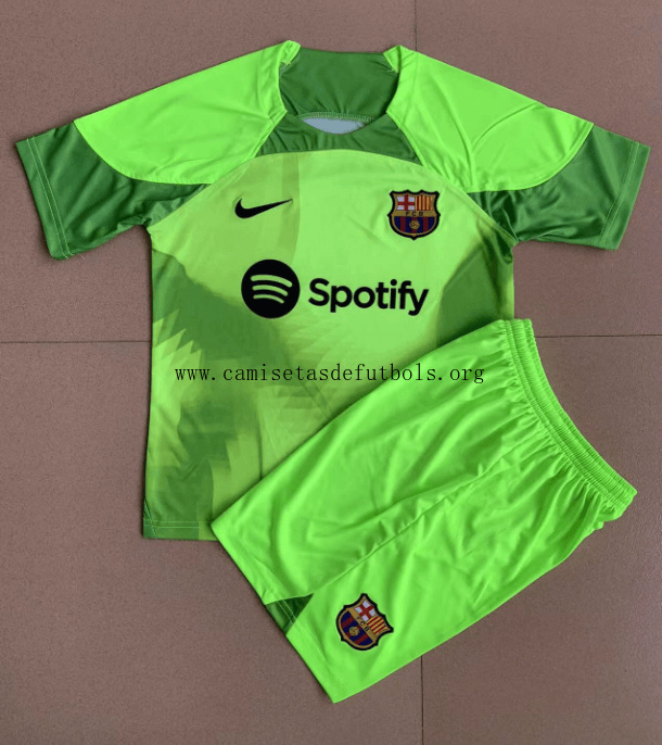 Camiseta Portero B-arcelona Verde 22/23 ¡¡Vaya oportunidad, adquiere!