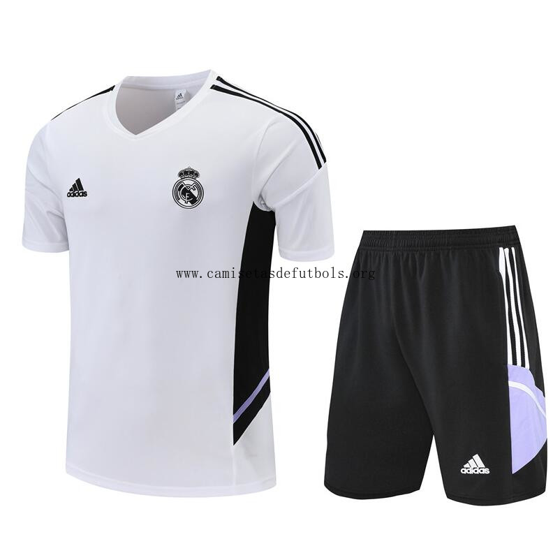 Camiseta Real Madrid FC Pre-Match 22/23 +Pantalones ¡¡Qué divino descuento de la temporada!