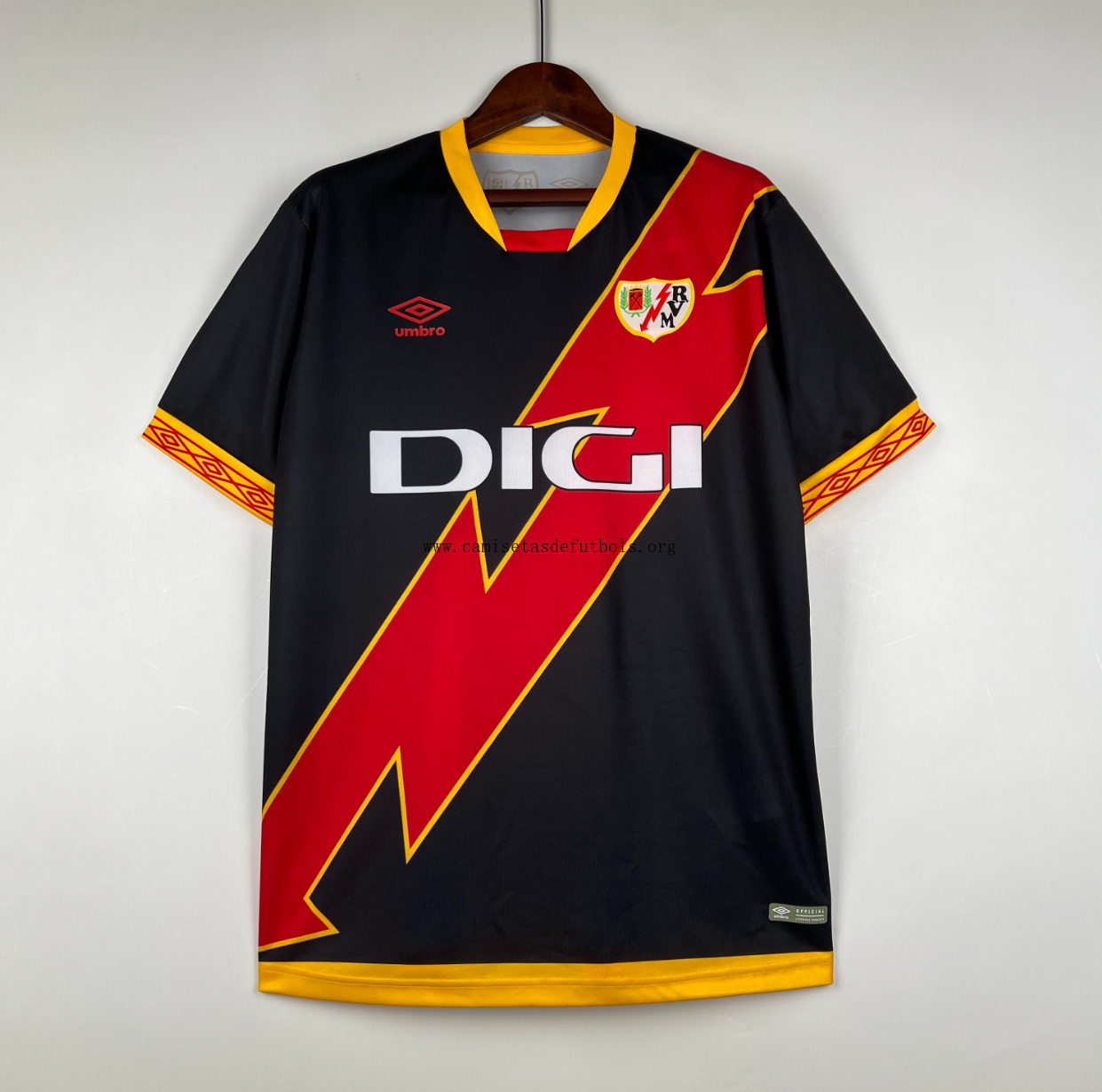 Camiseta Rayo Vallecano De Madrid Segunda Equipación 23/24 Excelente ofertón, date prisa en toda la red