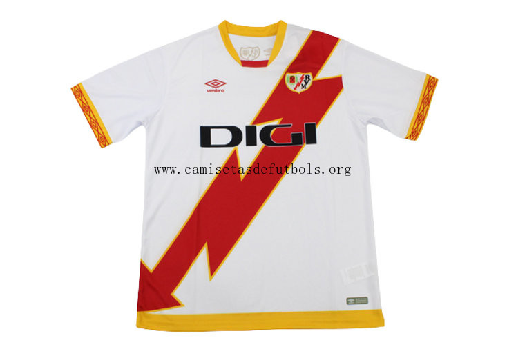 Camiseta Rayo Vallecano De Madrid Primera Equipación 23/24 Niño Paga menos este saldazo tirado