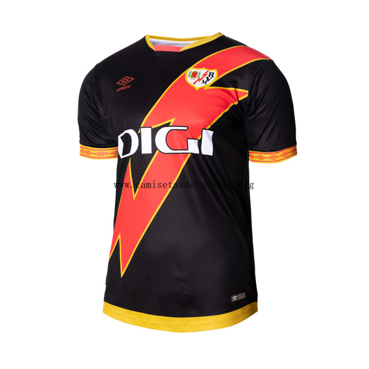 CAMISETA RAYO VALLECANO SEGUNDA EQUIPACIÓN 2023-2024 NIÑO Cógelo este liquidación insuperable