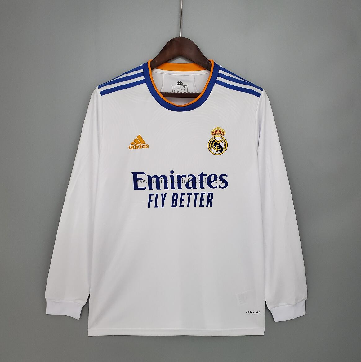 Camiseta Real Madrid Primera Equipación 21/22 ML Niño Preciaco irrisorio solo hoy