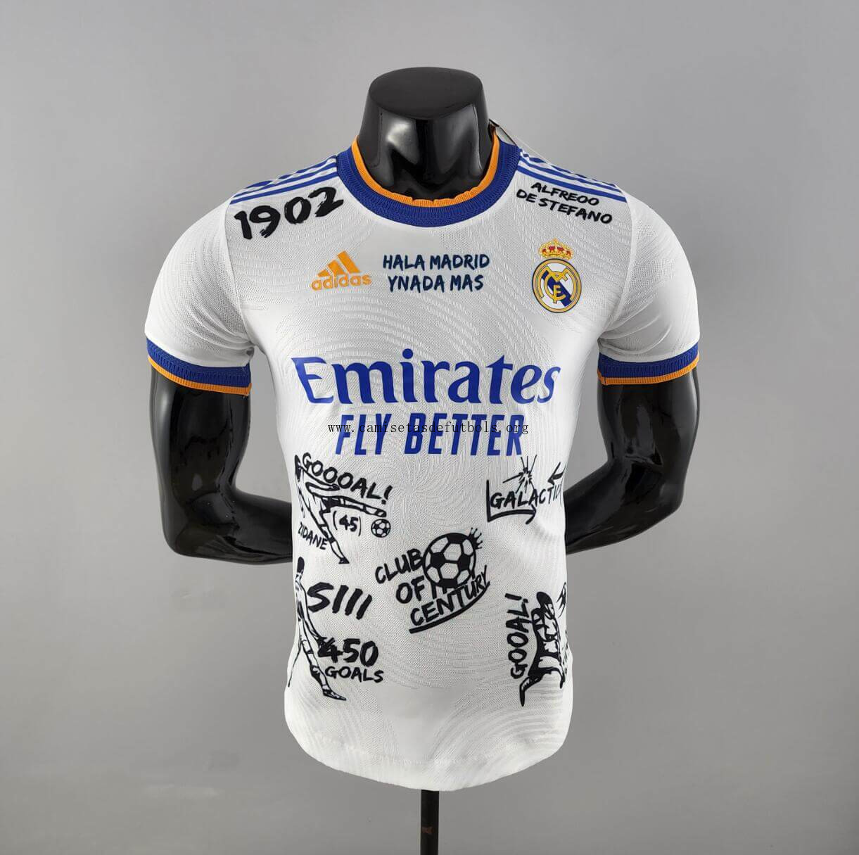 Camiseta 21/22 Real Madrid 13 Champions Liga De Campeones De La UEFA ¡¡Qué estupendo preciaco por tiempo limitado!