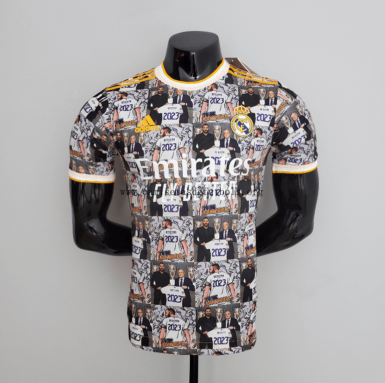 Camiseta Real Madrid 22/23 Versión Jugador Edición Conmemorativa Paga menos este ganga estupendo