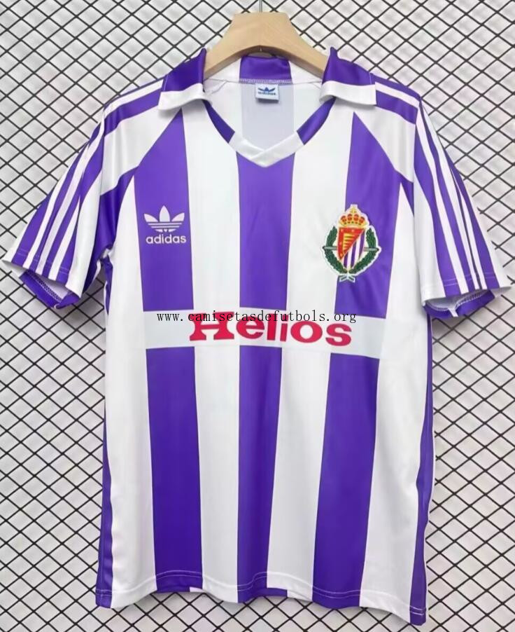Camiseta Retro Valladolid Primera Equipación 1984 Razonable liquidación, cógelo con devolución gratis