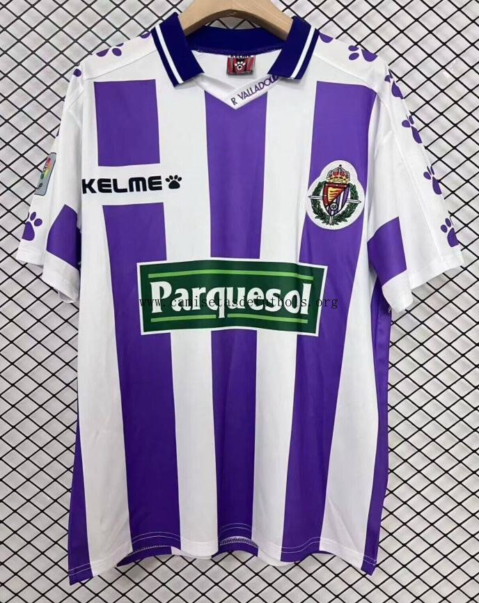 Camiseta Retro Valladolid Primera Equipación 95/96 Chollo bestia antes de que se acabe