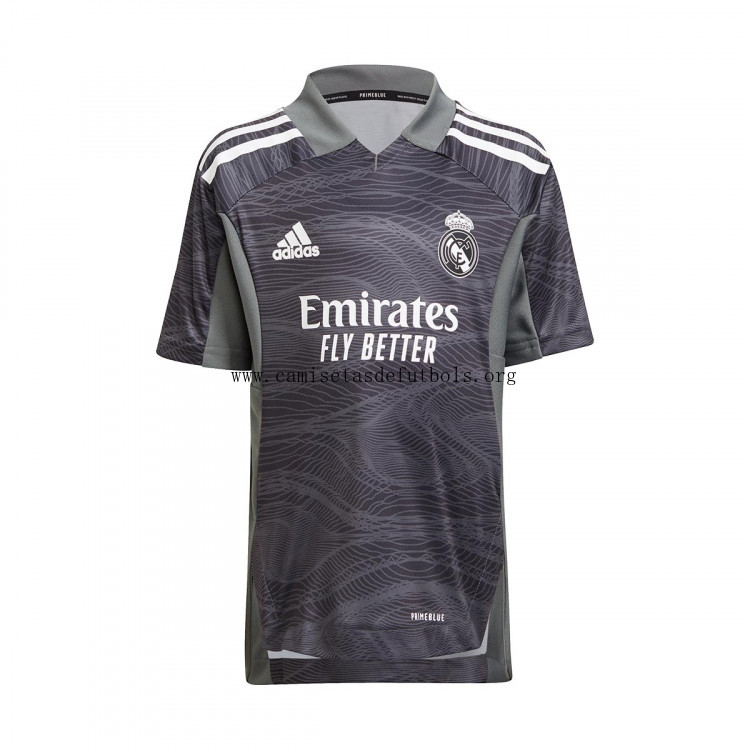 Conjunto Real Madrid Cf Primera Equipación Portero 2021-2022 Niño Saldazo magnífico de outlet