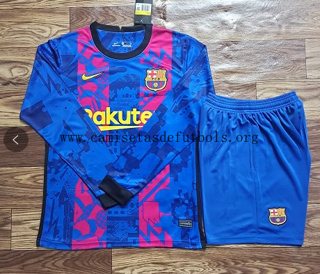Camiseta B-arcelona Tercera Equipación 2021-2022 ML Dispara este ganga irrisorio