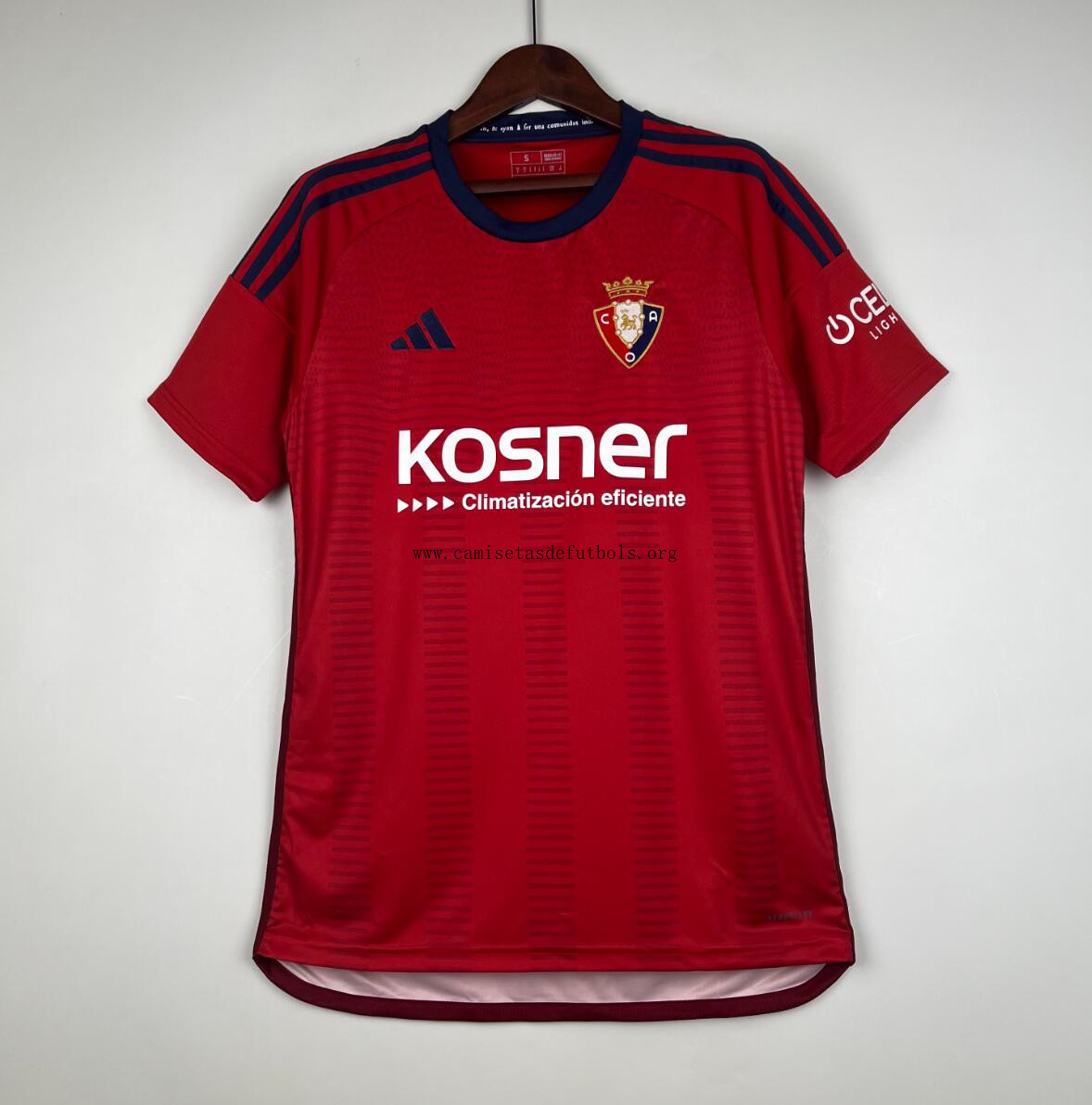 Camiseta Club Atletico Osasuna Primera Equipación 23/24 Transparente gangaza, no lo pienses de campeonato