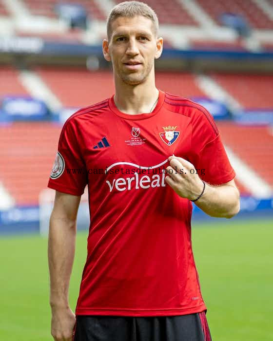 Camiseta Osasuna Para La Final De La Copa Del Rey 23/24 ¡¡Menudo/a humilde precio en todo el mercado!