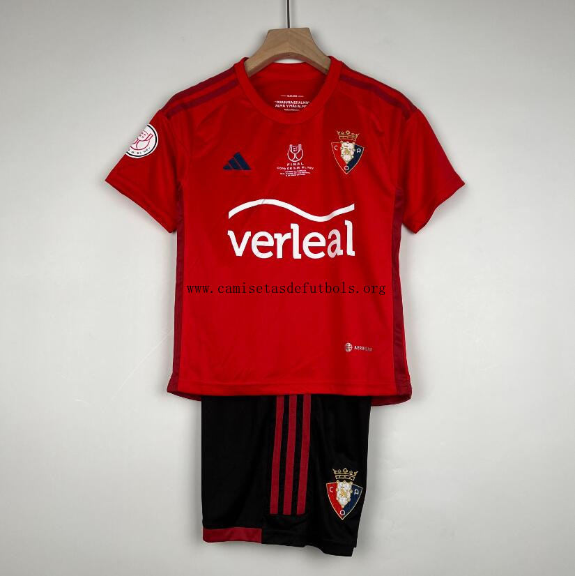 Camiseta Osasuna Para La Final De La Copa Del Rey 23/24 Niño Amigo oportunidad, cógelo solo hoy