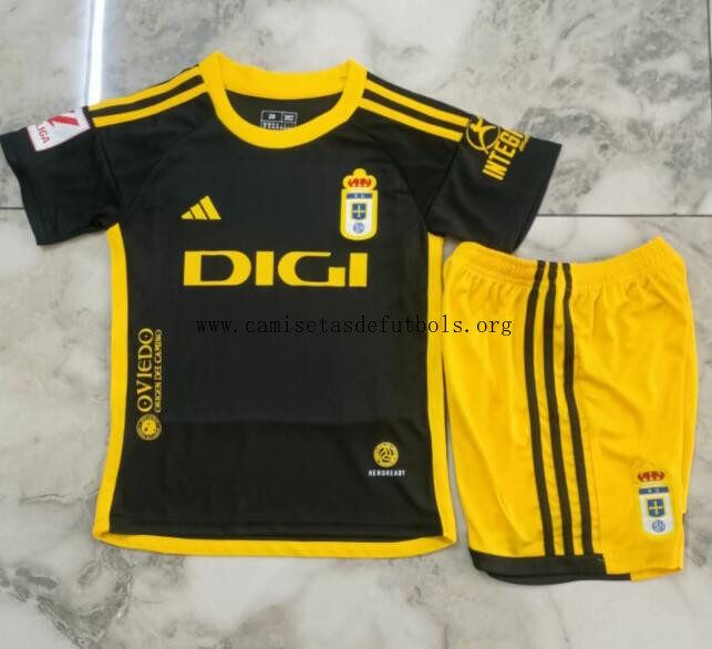 Camiseta Real Oviedo Tercera Equipación 23/24 Niño ¡¡Ni te imaginas razonable descuento solo hoy!