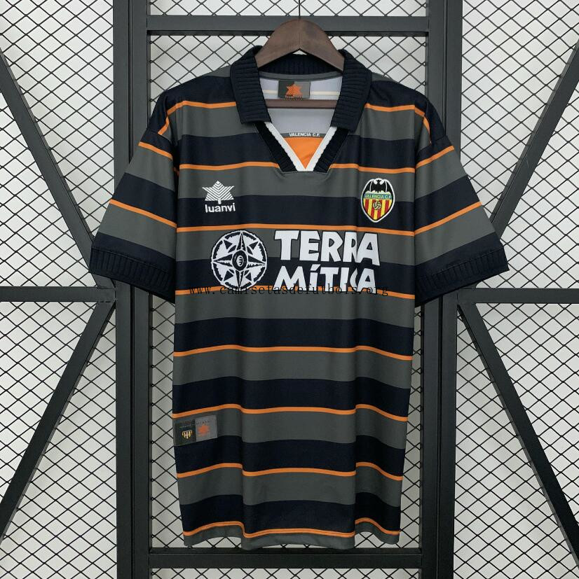 Camiseta Retro Valencia 2ª Equipación 99/00 ¡¡Vaya chollazo, aprovéchalo!