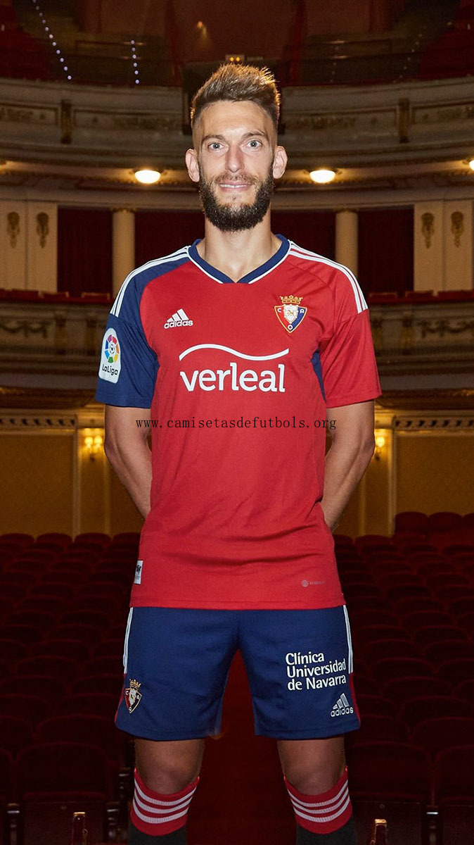 Camiseta Club Atletico Osasuna Primera Equipación 22/23 ¡¡Vaya excelente oferta antes de que se acabe!