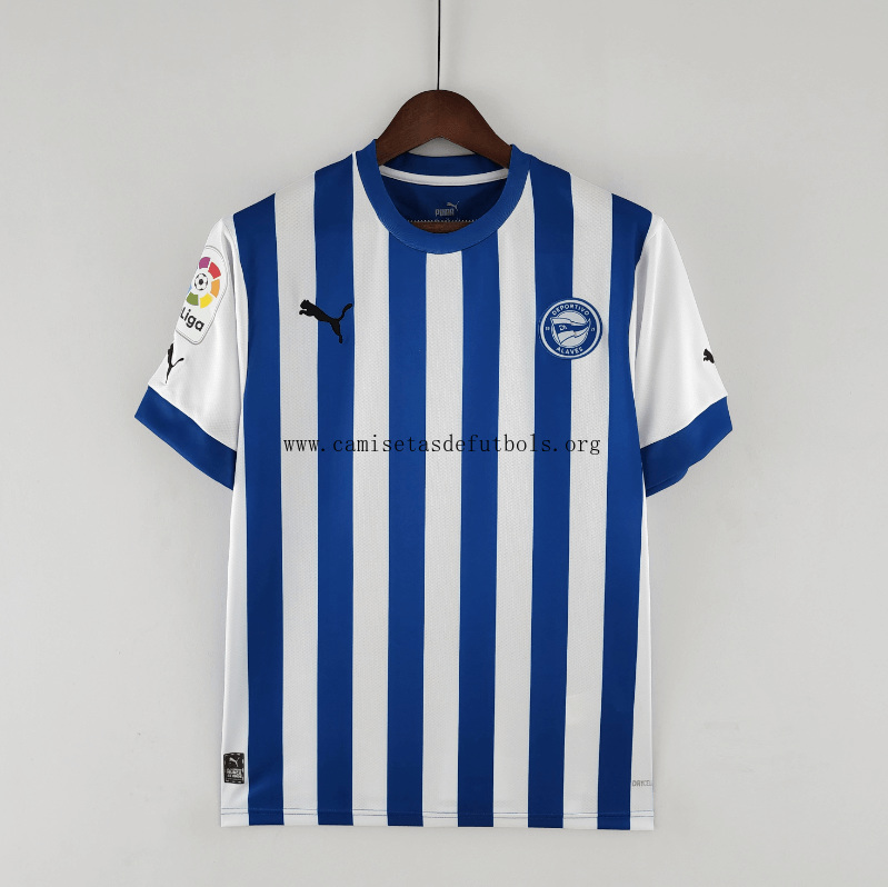 Camiseta Deportivo Alavés Primera Equipación 22/23 ¡¡Cómo divino saldazo calidad asegurada!