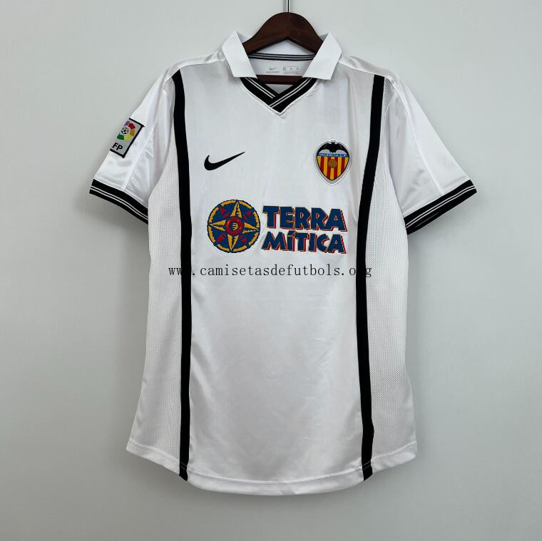 Camiseta Retro Valencia Primera Equipación 00/01 ¡¡Cómo bestial ganga de derribo!