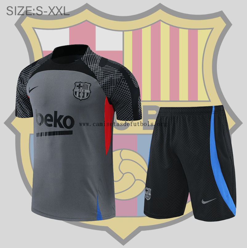 Camiseta Ropa De Entrenamiento De B-arcelona 22/23 + Pantalones Atrapa este precio celestial