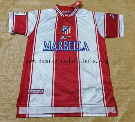 Camiseta Retro Atlético De Madrid 1ª Equipación 99/00 Corre a por él este preciaco insuperable