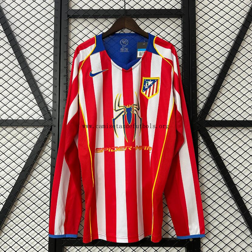 Camiseta Retro Atlético De Madrid 04/05 ML Descuentazo estupendo de fábrica