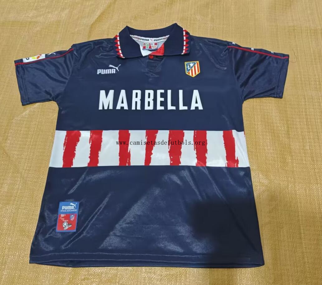 Camiseta Retro Atlético Madrid 2ª Equipación 97/98 ¡¡Ni te imaginas oferta, agarra!