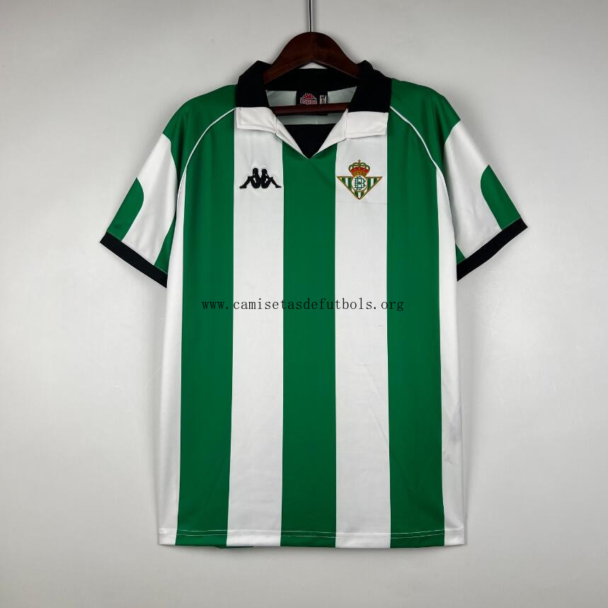 Camiseta Retro Real Betis Primera Equipación 98/99 Fantástico rebaja, no lo dejes escapar solo hoy