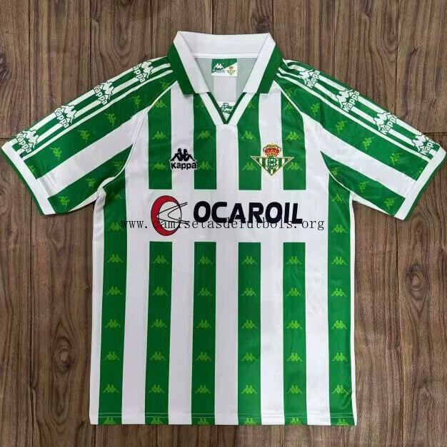 Camiseta Retro Real Betis Primera Equipacion 95/96 ¡¡Ni te imaginas económico oportunidad como nunca!