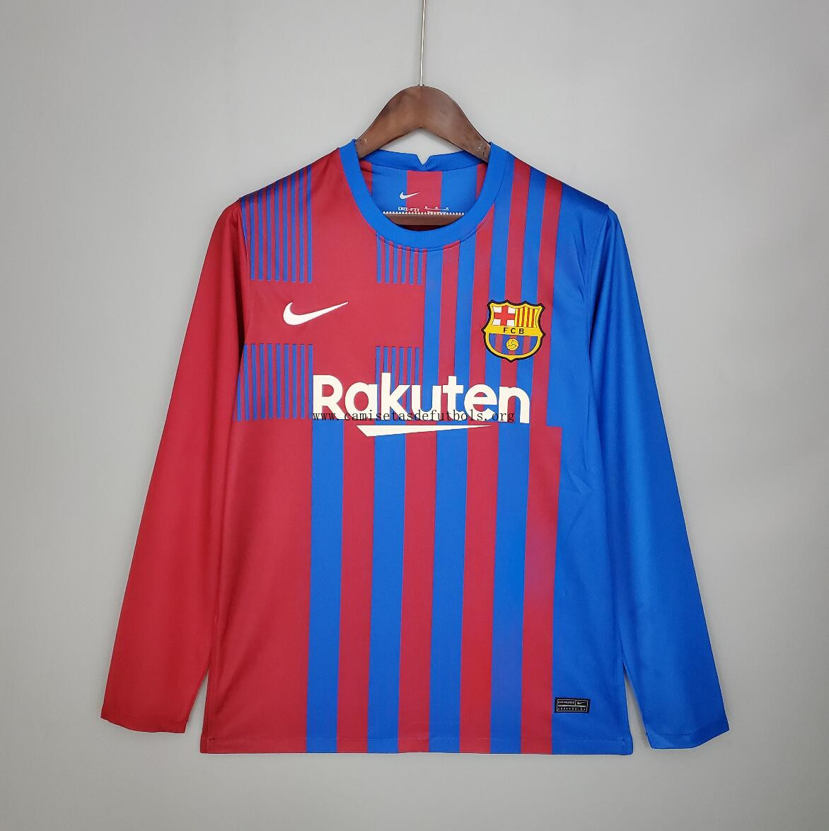 Camiseta B-arcelona 1ª Equipación 2021/2022 ML ¡¡Vaya prodigioso descuento antes de que se acabe!