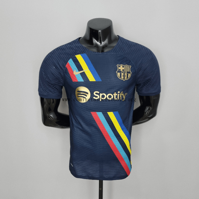 Camiseta 22/23 B-arcelona Cyan ¡¡Ni te imaginas gangaza, adquiere!