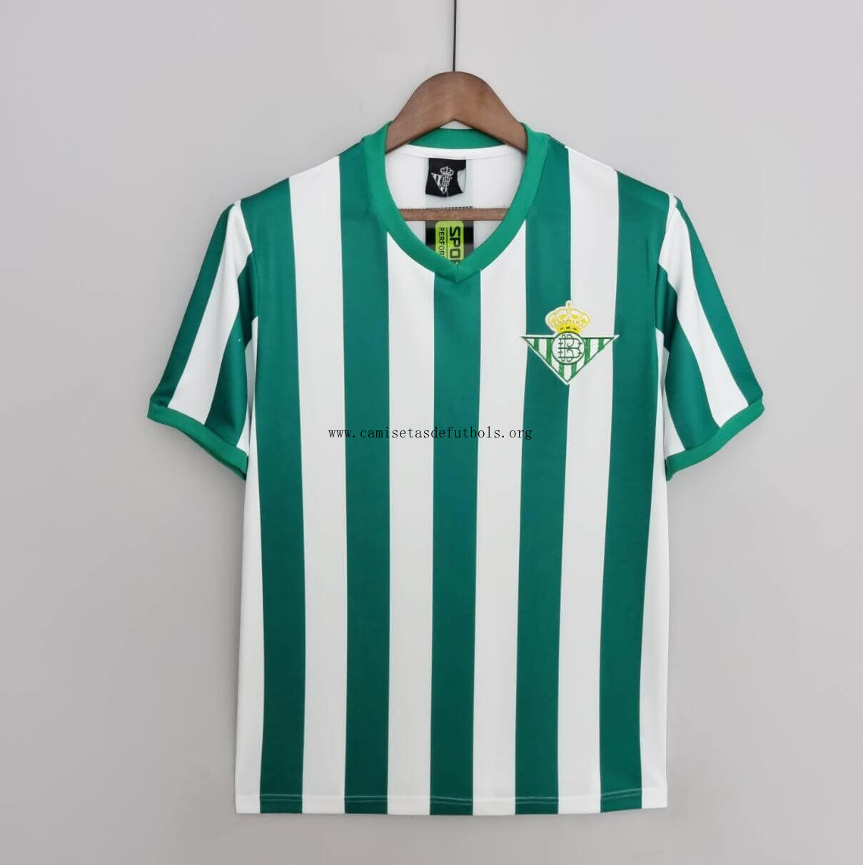 Camiseta Retro Real Betis Primera Equipación 76/77 Rebajón increíble con devolución gratis