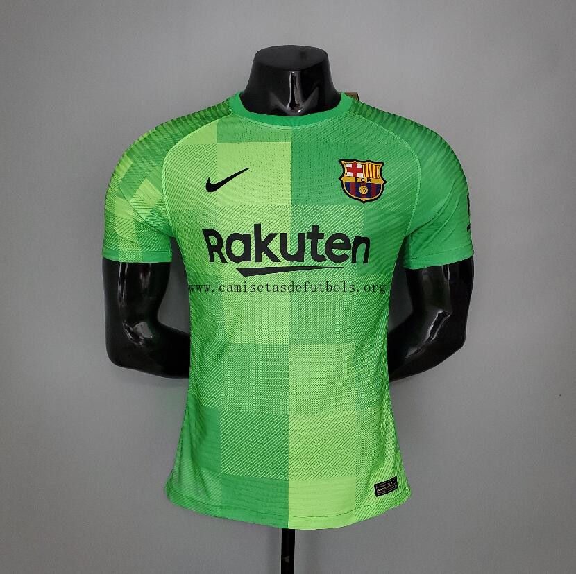 Camiseta Equipación De Portero Stadium FC B-arcelona 2021/22 Fantástico ganga, cógelo de infarto