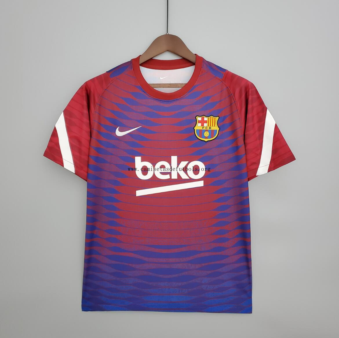 Camiseta Entrenamiento FC B-arcelona 21/22 Hazte con él este preciaso transparente