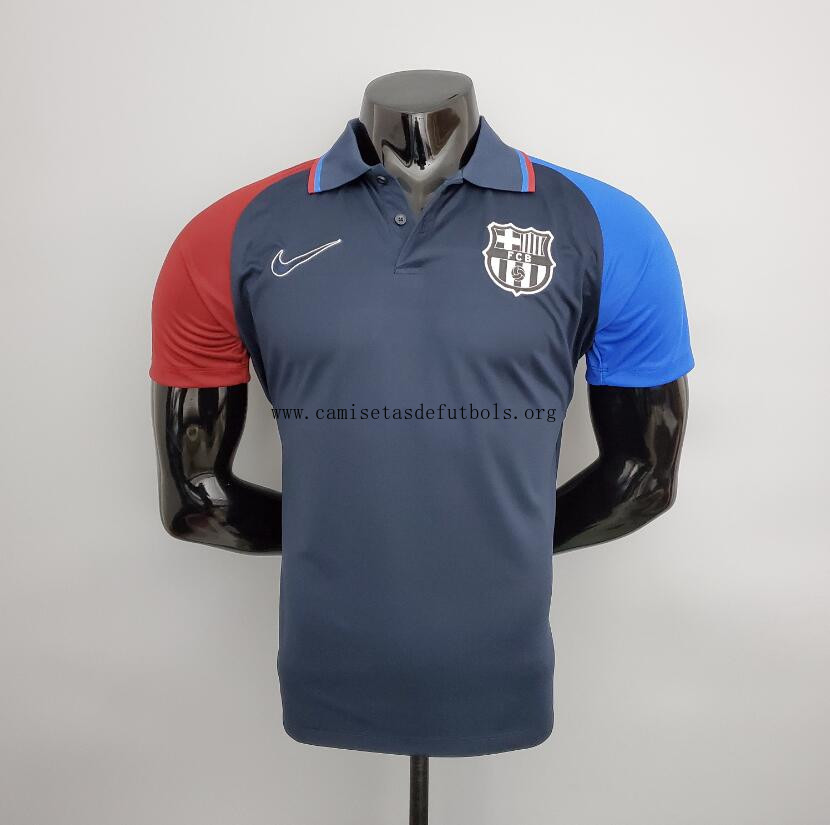 Camiseta Polo B-arcelona 2021/22 Royal Azul Chollazo soberbio