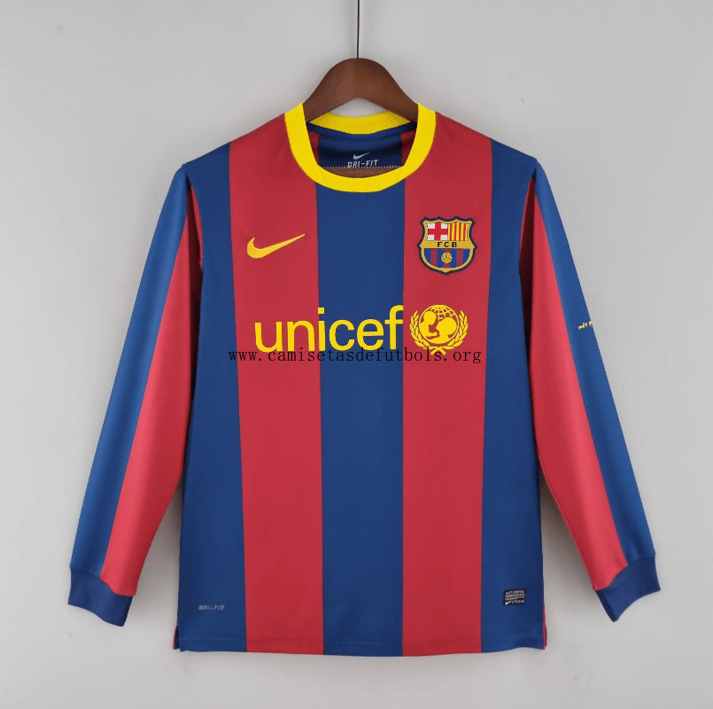 Camiseta Retro B-arcelona 10/11 UEFA ML ¡¡Cómo asequible oportunidad como nunca!