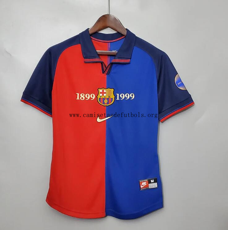 Camiseta Retro B-arcelona 100th Anniversary Descuentazo bestia de infarto