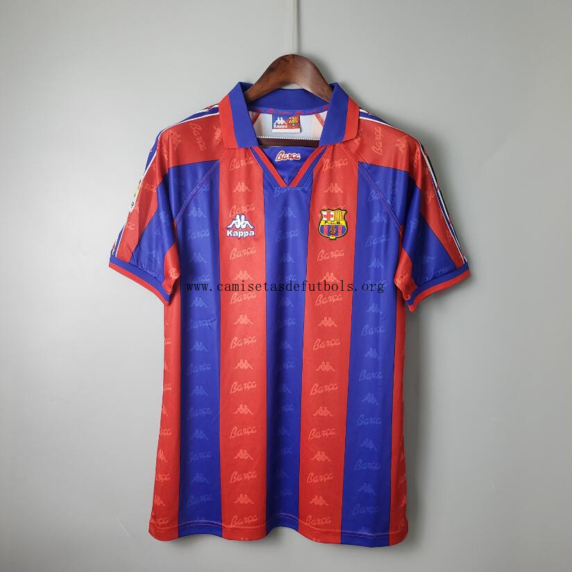 Camiseta Retro Barcelona Primera Equipación 96/97 Saldazo magnífico de risa