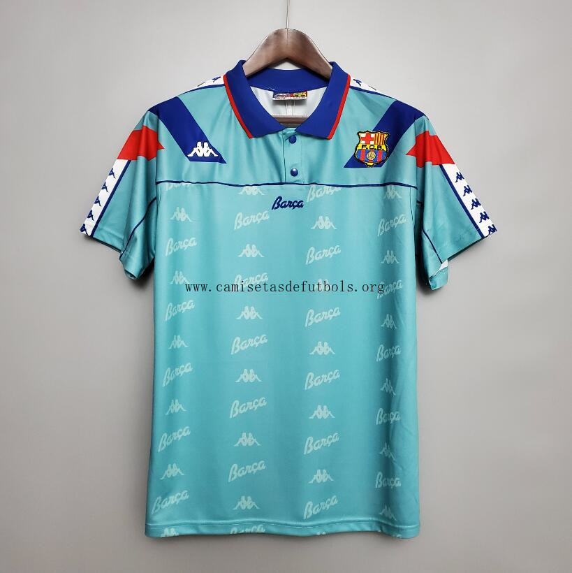 Camiseta Retro Barcelona Segunda Equipación 92/95 Simbólico preciaco, no lo pienses de fábrica
